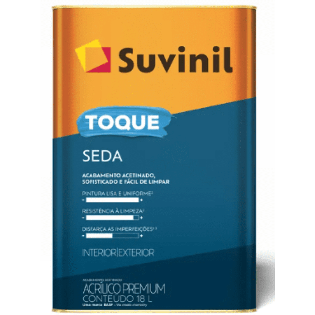 Ambiente pintado com Suvinil Toque de Seda